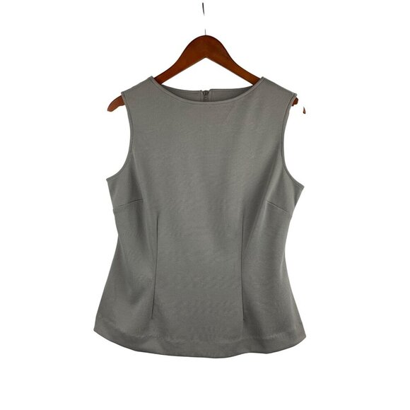 Hal Rubenstein Womens Sleeveless Top S Gray - Picture 1 of 5